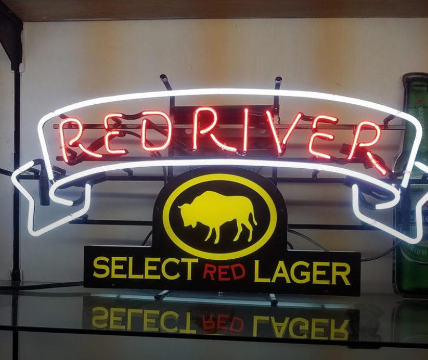 Custom Red River Select Red Lager Neon Sign Tube Neon Light