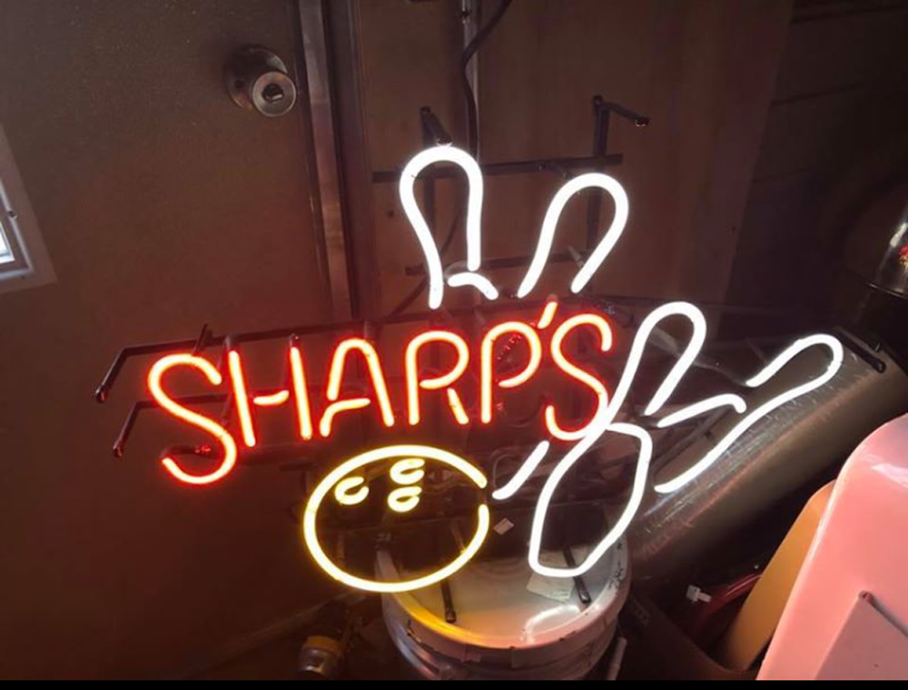 Custom Sharp's Bowling Neon Sign Tube Neon Light