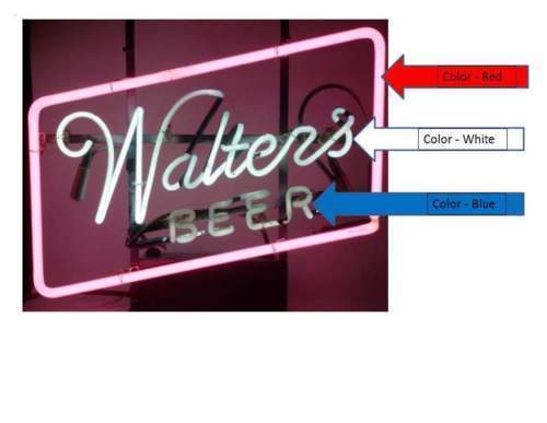 Custom Walters beer Neon Sign Tube Neon Light