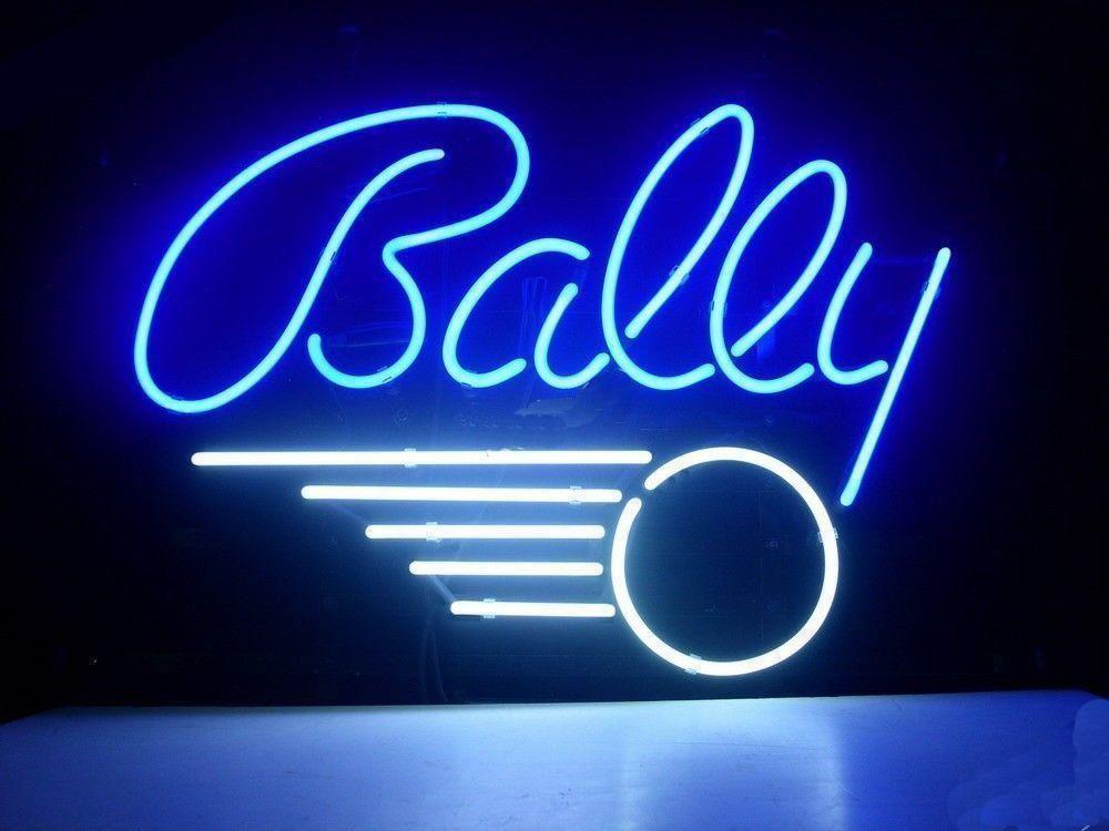 Custom Bally Play Pinball Here Neon Sign Tube Neon Light