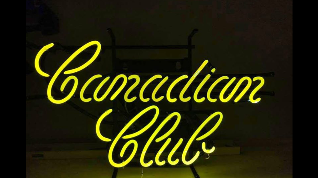 Custom Canadian Club Neon Sign Tube Neon Light