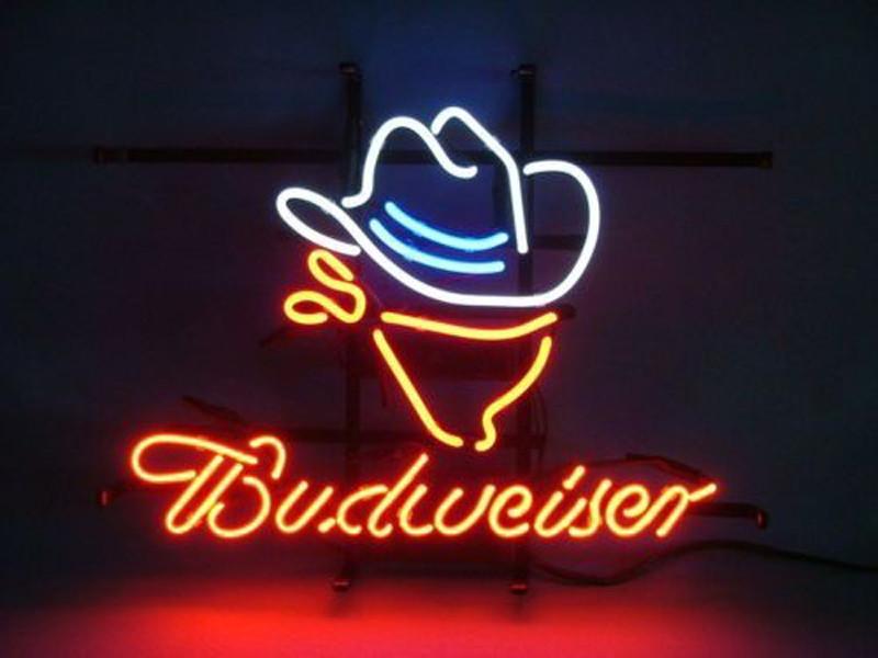 Custom Bud Light Hat Neon Sign Real Neon Light