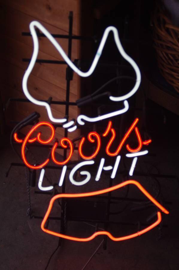 Custom Coors Light Neon Sign Tube Neon Light