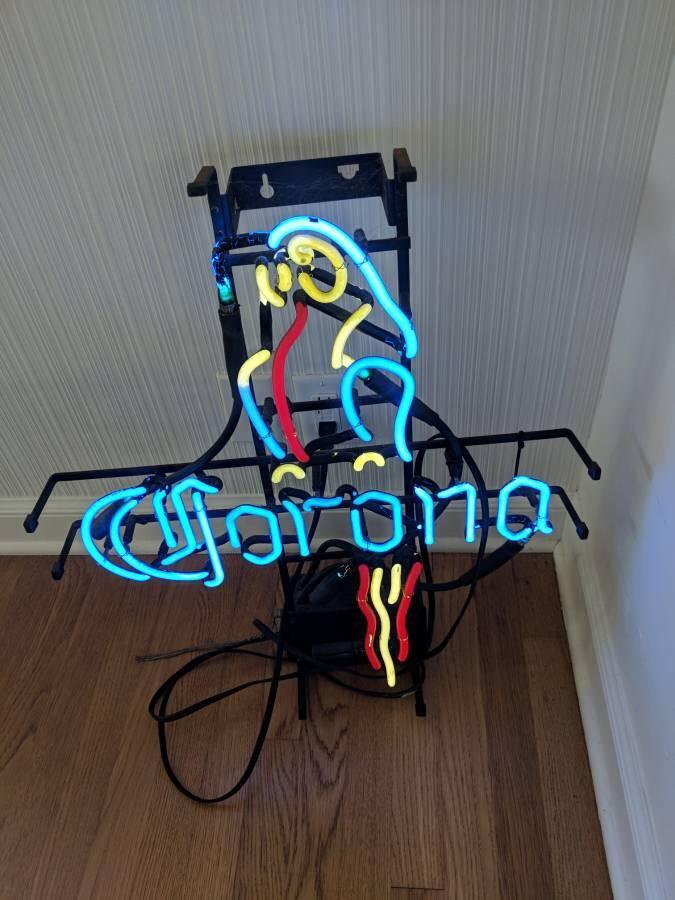 Custom Corona Parrot Neon Sign Tube Neon Light