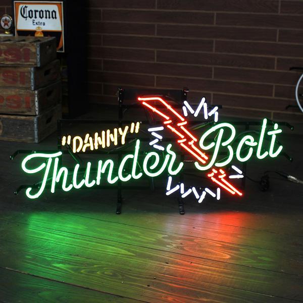 Custom Danny Thunder Bolt Neon Sign Tube Neon Light