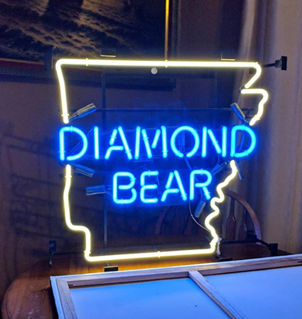 Custom Diamond Bear Neon Sign Tube Neon Light