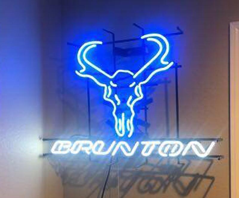 Custom Brunton ELK Deer Hunting Neon Sign Tube Neon Light