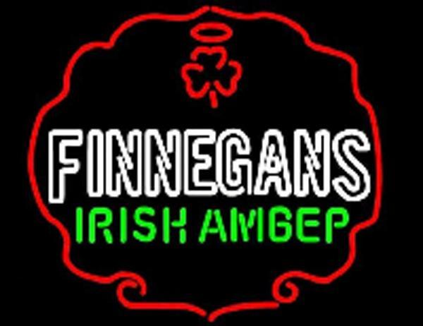 Custom Finnegans Green Beer Irish Amgep Neon Sign Tube Neon Light