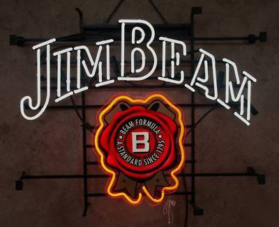 Custom Jim Beam Neon Sign Tube Neon Light