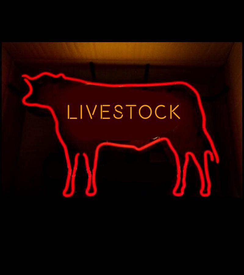 Custom Livestock Cow Neon Sign Tube Neon Light