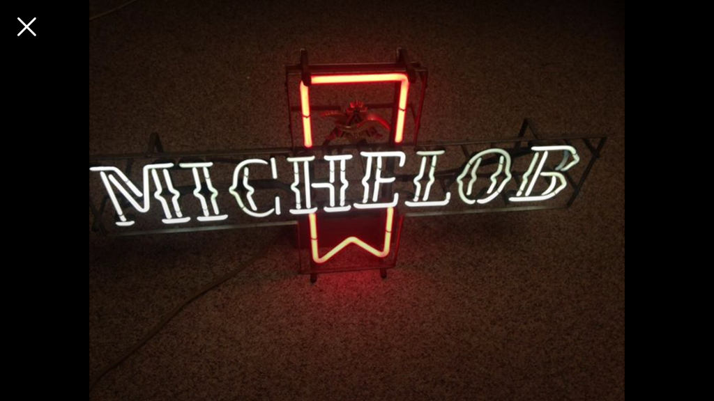 Custom Michelob large beer Neon Sign Tube Neon Light