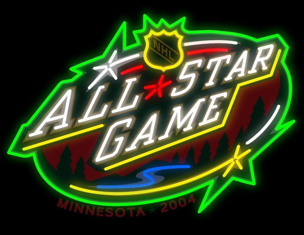 Custom Minnesota Wild 2004 All Star Game Neon Sign NHL Sports Neon Light