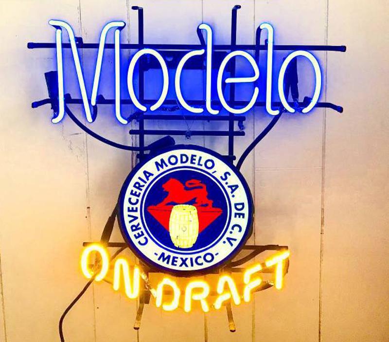 Custom Modelo On Draft Neon Sign Tube Neon Light