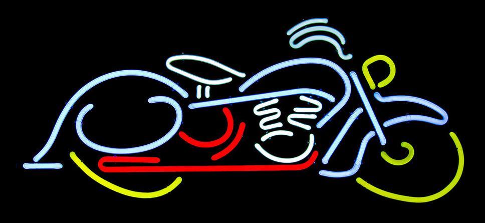 Custom Motocycle Neon Sign Tube Neon Light