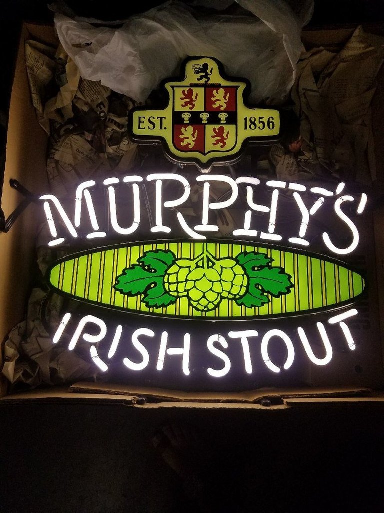 Custom Murphy's Irish Stout Neon Sign Tube Neon Light