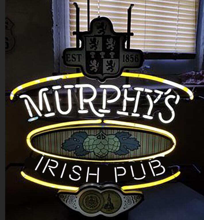 Custom Murphy's Pub Irish Stout Neon Sign Tube Neon Light