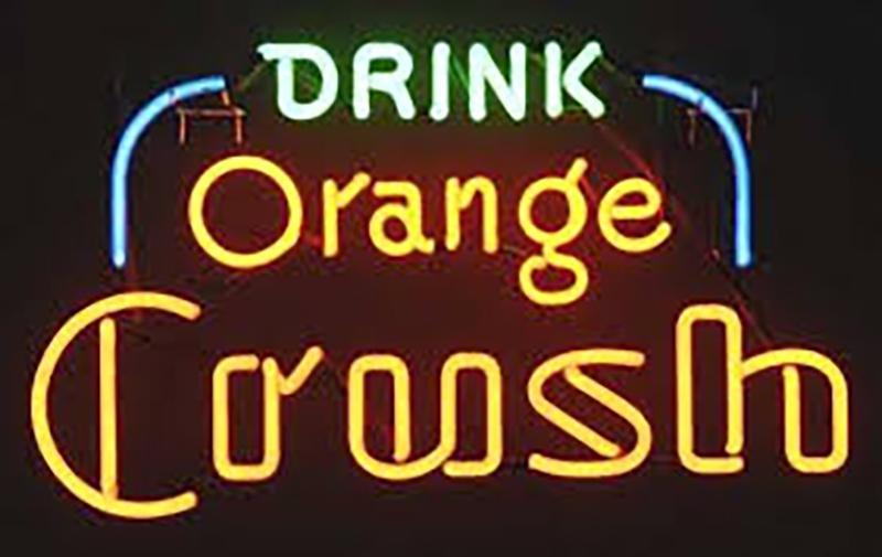 Custom Orange Crush Neon Sign Tube Neon Light