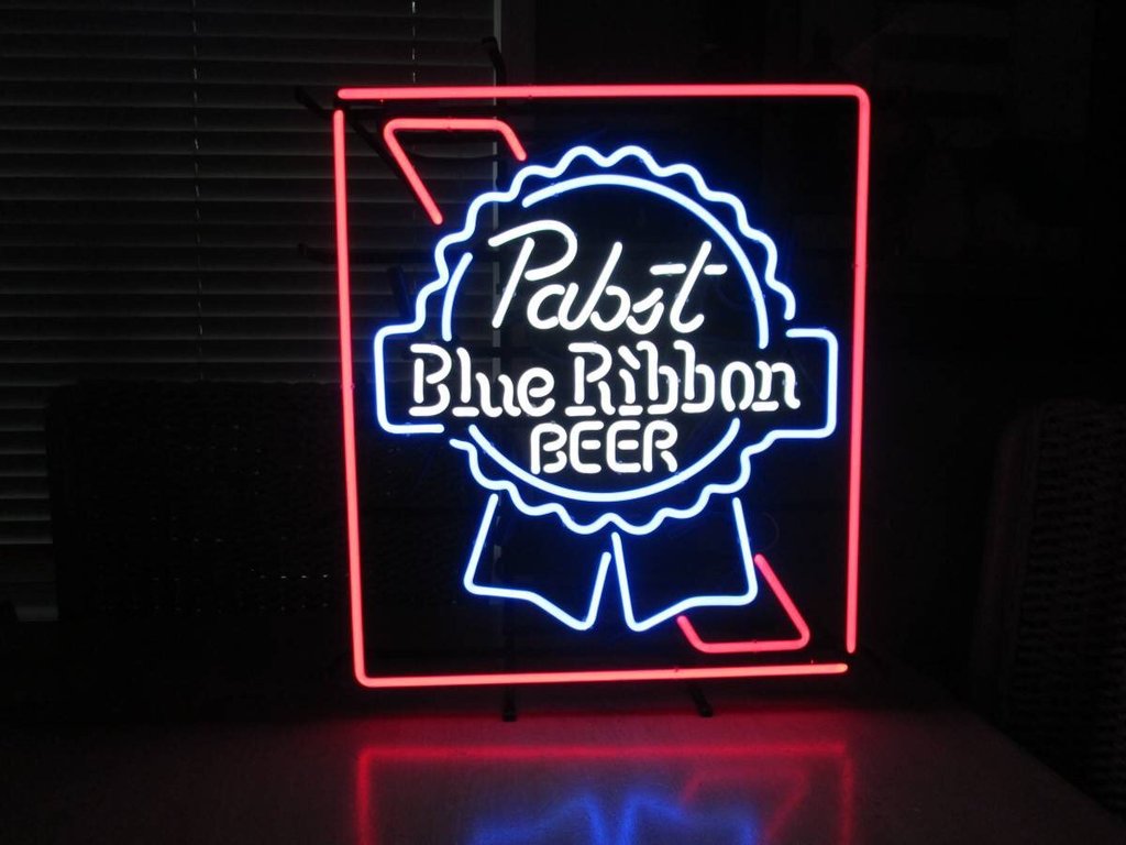 Custom Pabst Boone Neon Sign Tube Neon Light