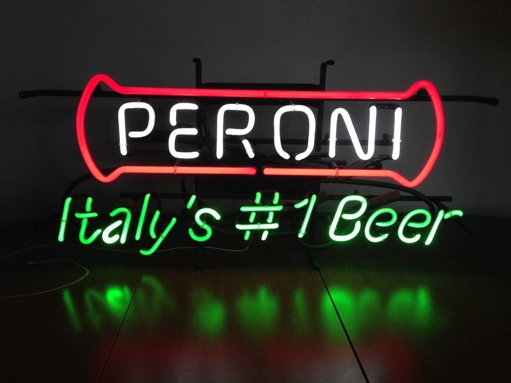 Custom Peroni Italy's #1 Beer Neon Sign Tube Neon Light