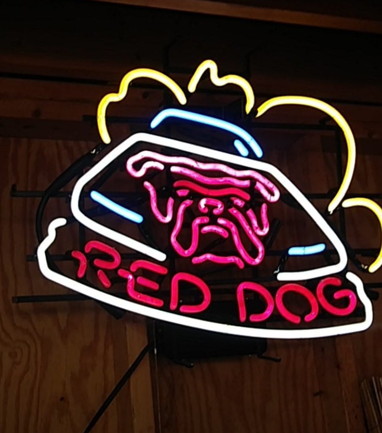 Custom Red Dog Neon Sign Tube Neon Light