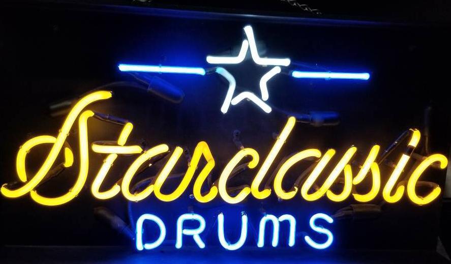 Custom Starclassic Drum Neon Sign Tube Neon Light
