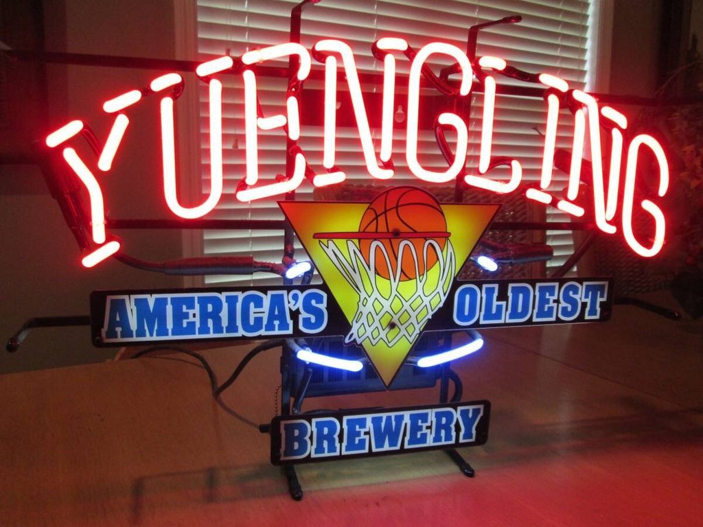 Custom Yuengling America's Oldest Brewery Basketball Neon Sign Tube Neon Light