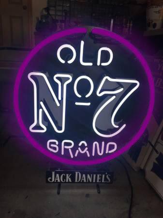 Custom Jack Daniels Old No 2 Grand Neon Sign Tube Neon Light