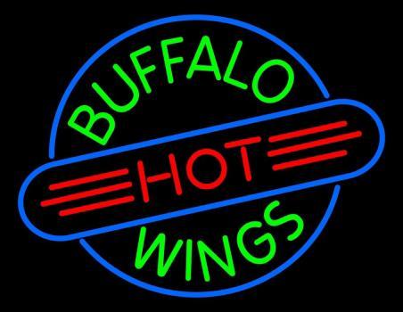 Custom Hot Wings Neon Sign Tube Neon Light