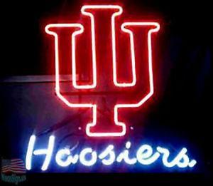 Custom Indiana Hoosiers Helmet Neon Sign NFL Sports Team Neon Light