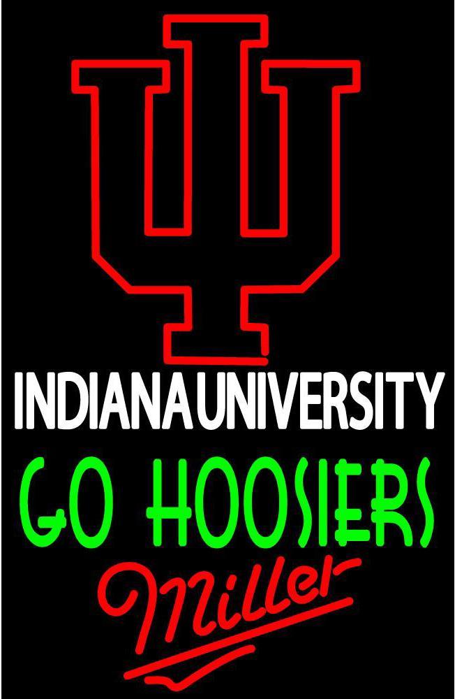 Custom Miller Indiana Hoosiers Helmet Neon Sign NFL Sports Team Neon Light