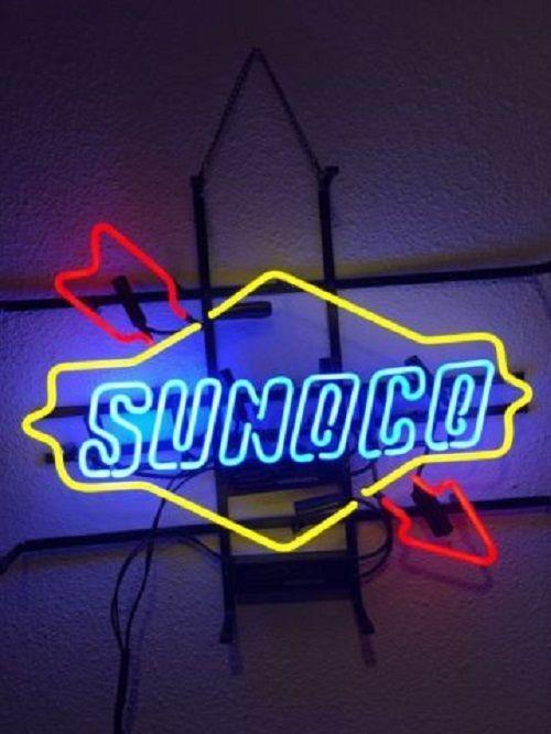 Custom Sunoco Motor Fuel Neon Sign Tube Neon Light