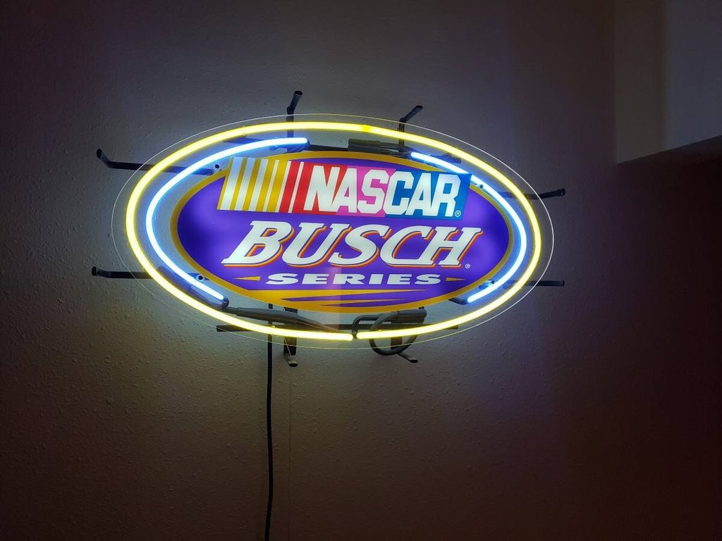 Custom Busch Nascar Neon Sign Tube Neon Light