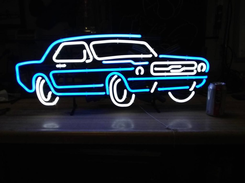 Custom Classic Car Neon Sign Tube Neon Light