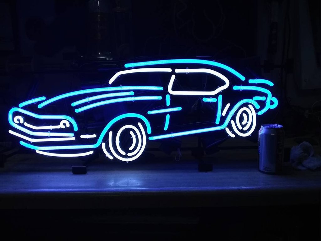 Custom Corvette Neon Sign Tube Neon Light