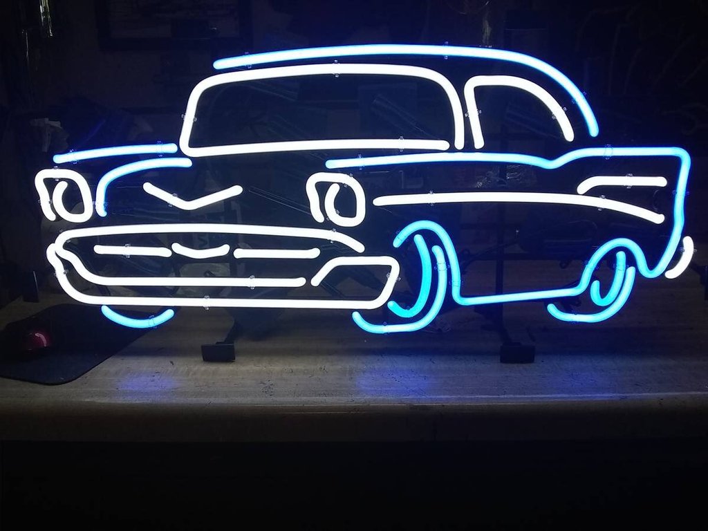 Custom Corvette Neon Sign Tube Neon Light