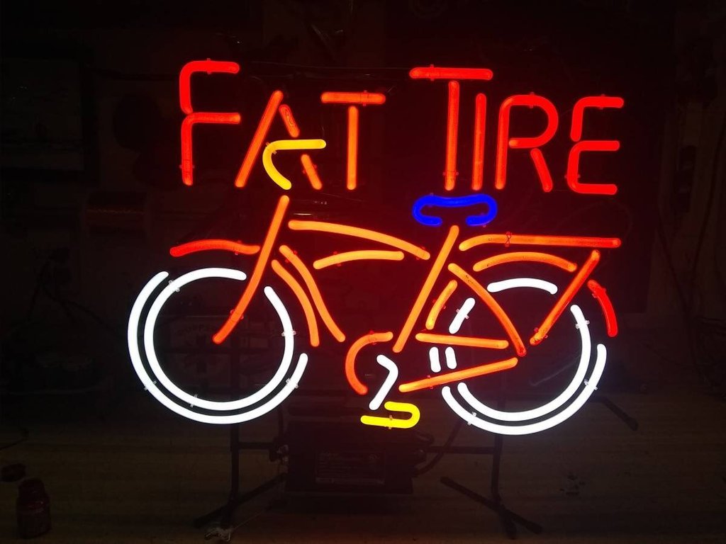Custom Fat Tire Neon Sign Tube Neon Light