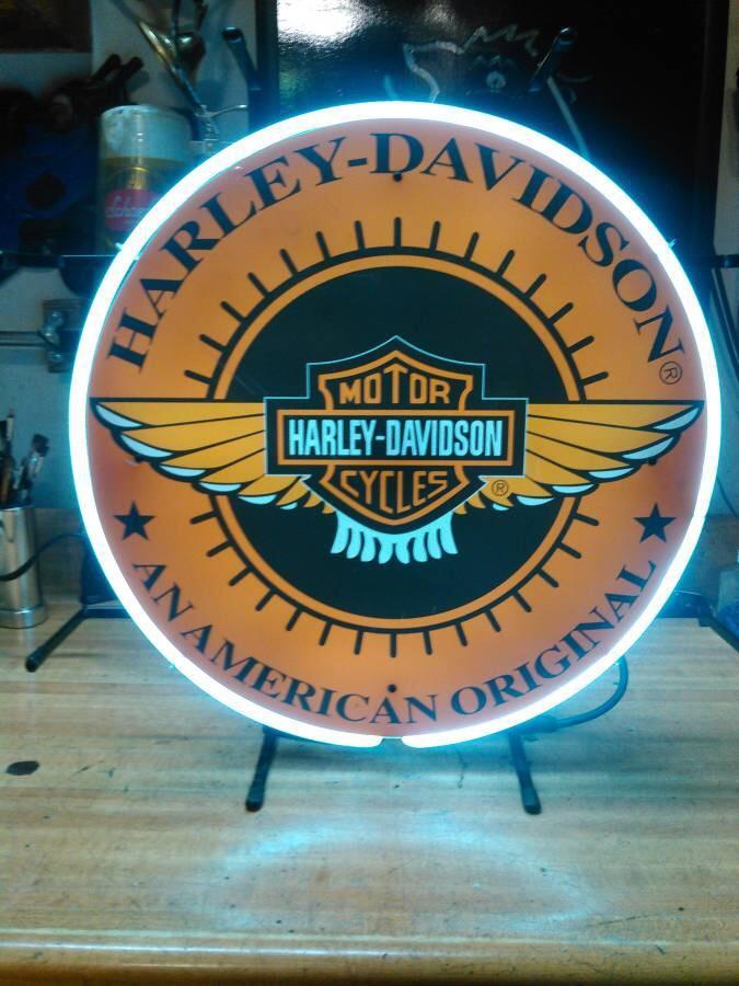 Custom Harley Davidson Neon Sign Tube Neon Light