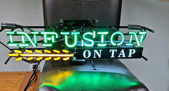 Custom Infusion On TAP Neon Sign Tube Neon Light