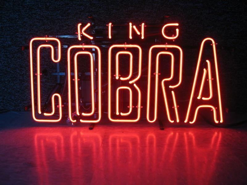 Custom King Cobra Beer Neon Sign Tube Neon Light