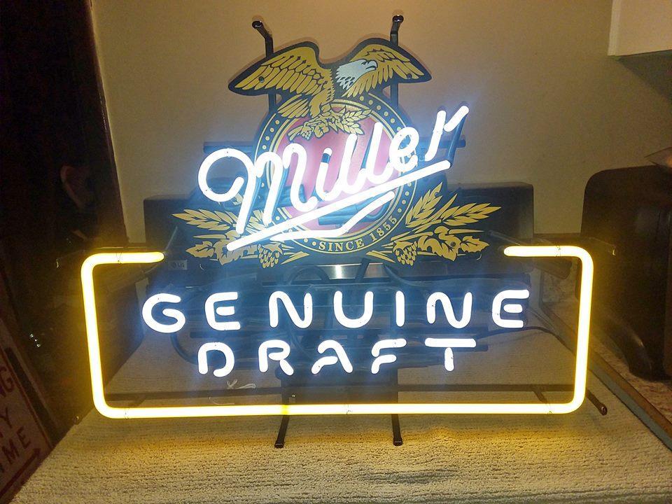 Custom Miller Genuine Draft Neon Sign Tube Neon Light