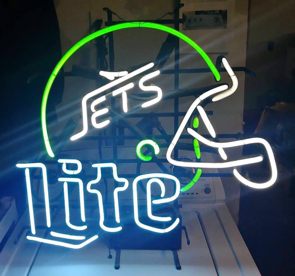 Custom Miller Lite New York Jets Neon Sign Tube Neon Light