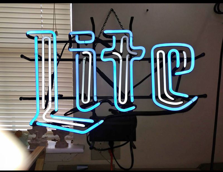 Custom Miller lite Neon Sign Tube Neon Light