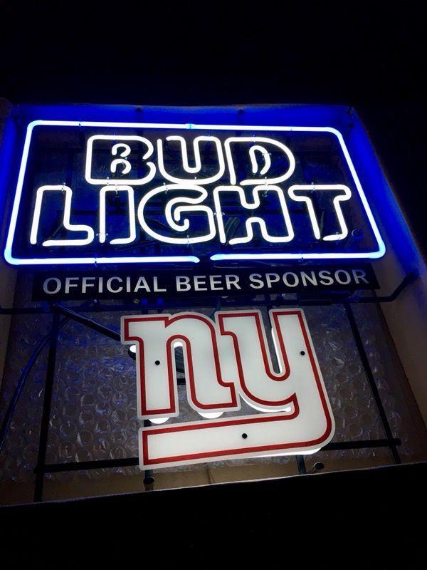 Custom New York Giants Neon Sign NFL Sports Neon Light