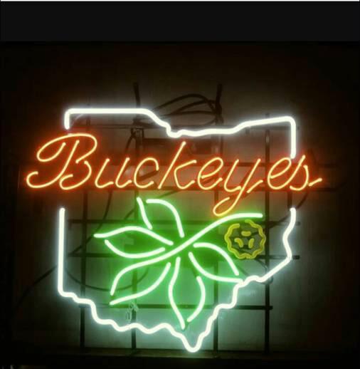 Custom Ohil Buckeyes Neon Sign Tube Neon Light