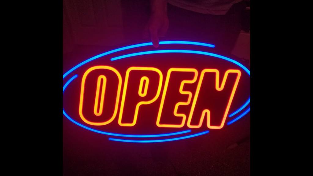 Custom Open Neon Sign Tube Neon Light