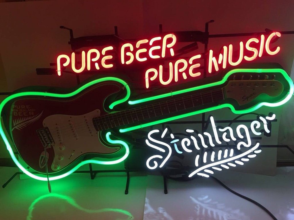 Custom Pure Beer Pure Music Steinlager Neon Sign Tube Neon Light