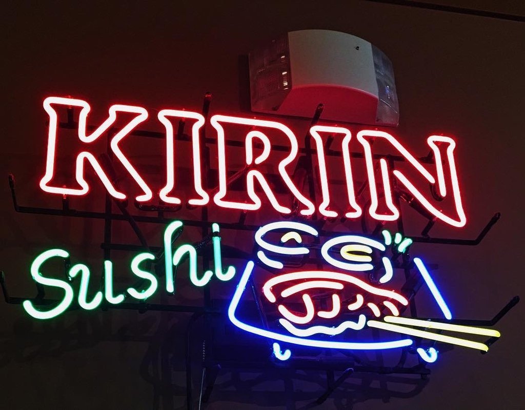 Custom Kirin Sushi Neon Sign Real Neon Light