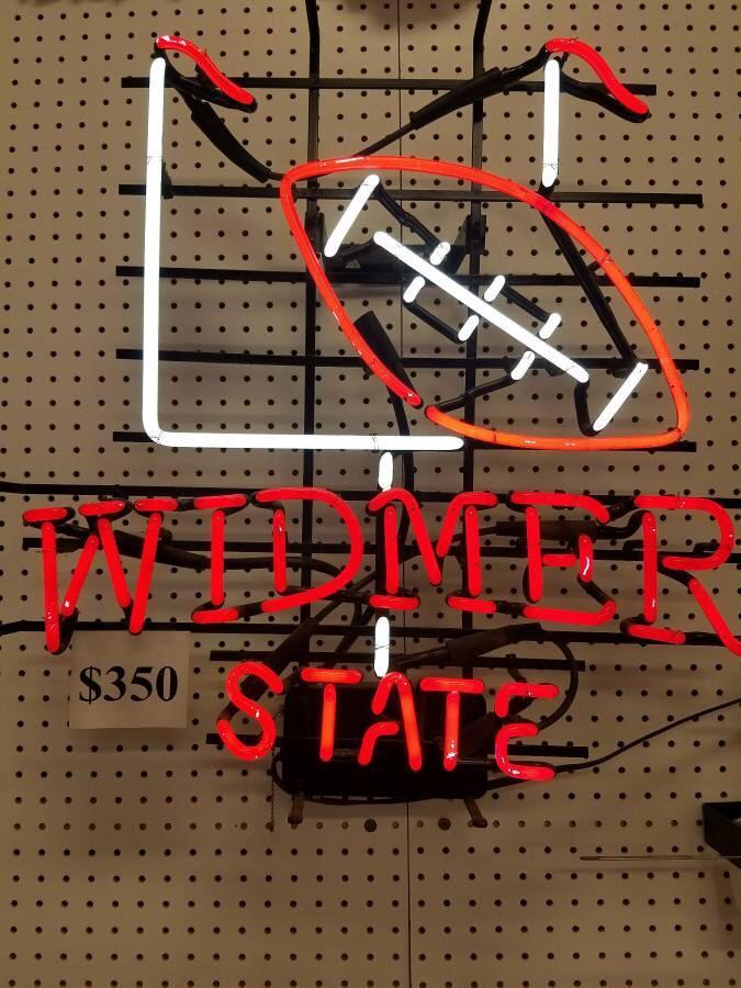Custom Widmer State Football Neon Sign Tube Neon Light
