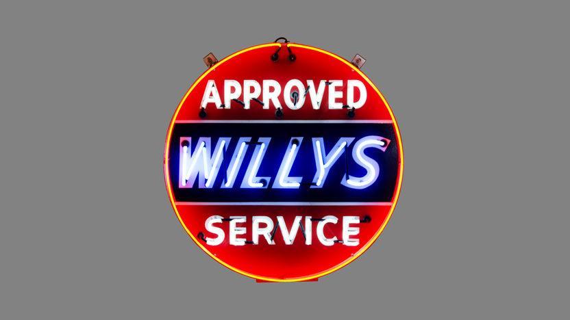 Custom Willys Approved Service Neon Sign Tube Neon Light