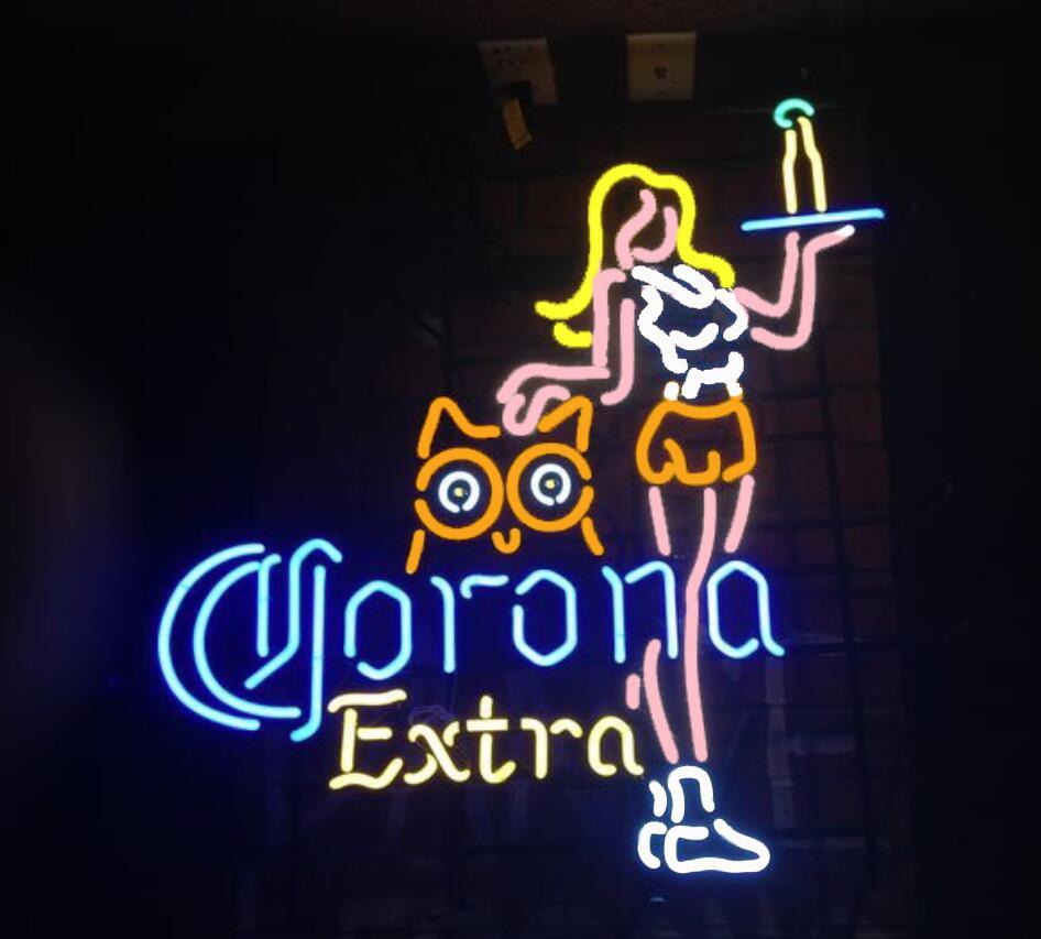 Custom Corona Extra Hooter Owl Neon Sign Tube Neon Light